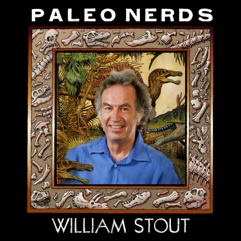 Episode #35 Painting the Living Science of Paleontology with William Stout