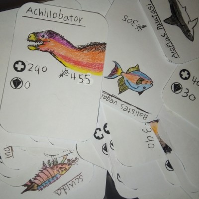 10 year old listener Rory from New Zealand has been making paleo fact cards!