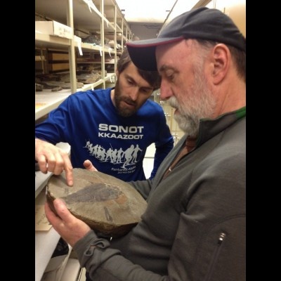 Pat and Ray check out a Miocene aged fish fossil found near Homer, Alaska.