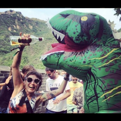 Everyone knows dinos like to party!