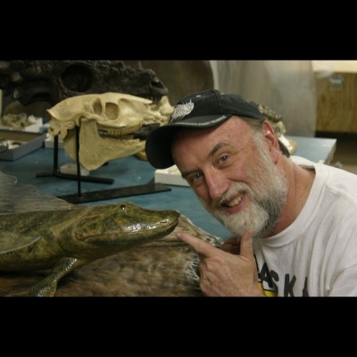Ray geeks out with one of mankind's great-great-great-great-great-great-great-great-great-great fishy ancestors.