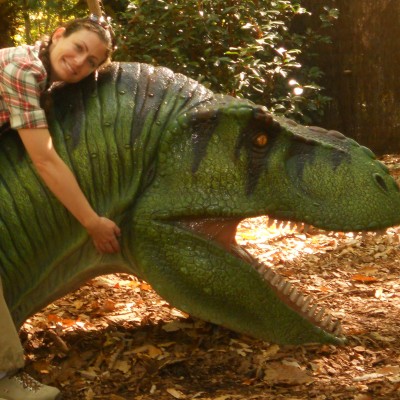 See a dino, hug a dino!