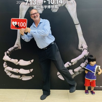 Having fun at the 2019 Expo in Tokyo, Japan