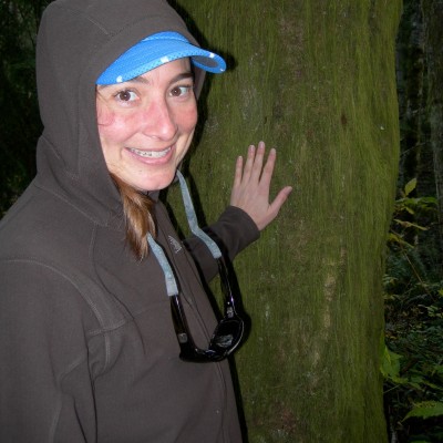 Regan Enjoying the familiar Pacific Northwest Forest, Washington State