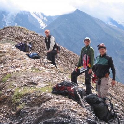 Regan has even done paleobotanical field work in Ray's "neighborhood" of Southeast Alaska! Wrangell St Elias National Park, AK