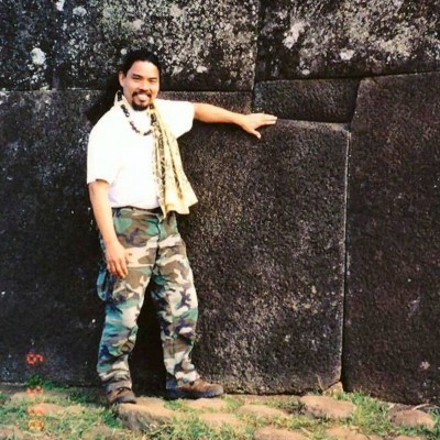 Sam's first visit to Rapa Nui (known as Easter Island) in 1998