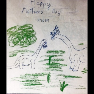Bob Bakker has been drawing dinosaurs since before the dawn of time. Here's one from 4th grade.&nbsp;