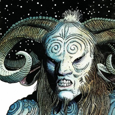Bill's illustration of the Faun from Pan's Labrynth &copy;William Stout 2015