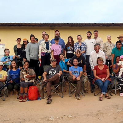 The field crew at El Golfo, 2019.