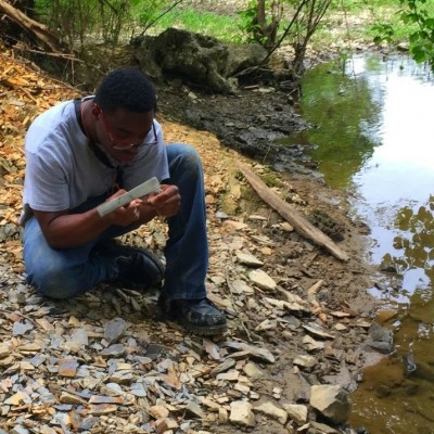 Collecting Cambrian trilobite fossils from the Conasauga Shale of NW Georgia, Cam's first official collection experience! He was just a junior in high school at the time.
2016