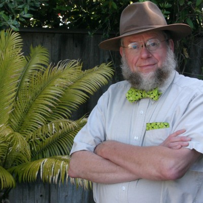 Ray's 2010 portrait of paleobotanist Bruce Tiffney at the University of Santa Barbara. Bruce was Karen's doctoral advisor, working on connecting vertebrate paleontology with paleobotany via research on patterns of ancient herbivory.