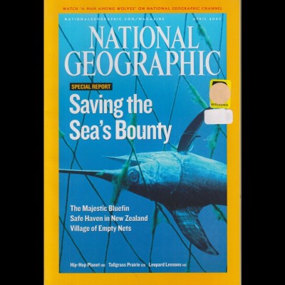 One Brian's National Geographic cover stories on the tragic reality of ocean fishing.