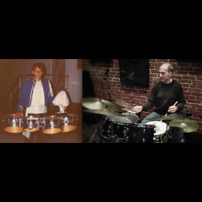 Ken drumming then and now! 