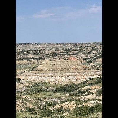 Hell creek in the Makoshika State Park 