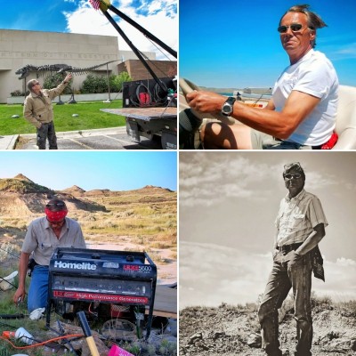 Museum of the Rockies legend Bob Harmon. Jack of all trades - field paleontologist, preparator, mentor, mechanic, boat pilot, problem solver. If something couldn't be done, Bob always found a way to do it!