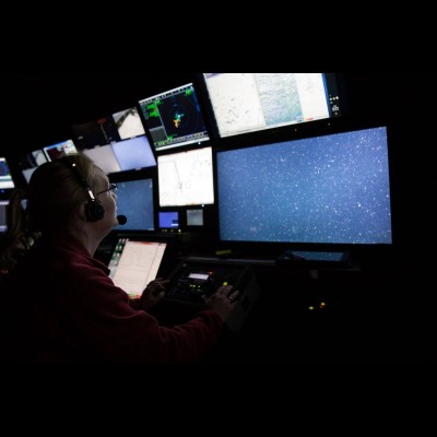 Onboard and viewing the myriad creatures of the deep scattering layer.