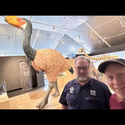 Adam and Dave in the Museum