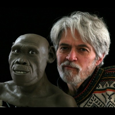 John Gurche and his recontruction of Australopithecus sediba
&nbsp;