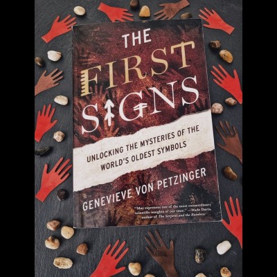 Genevieve Von Petzinger's book,The First Signs, explores the world of Paleolithic art and her quest to decipher the possible meanings behind the 32 repeating symbols she discovered.