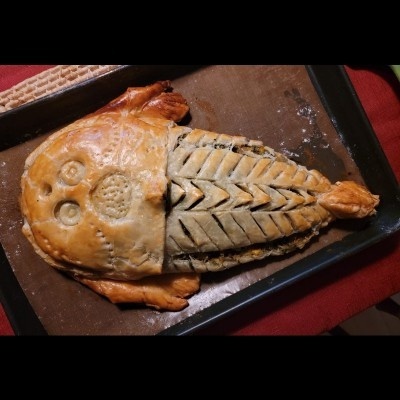 Cephalaspid (ostracoderm) pie &ndash; Thanksgiving to the fossil record.