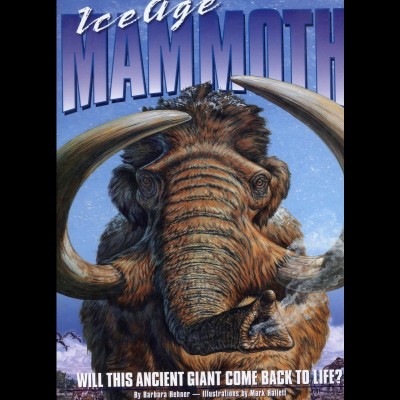An awesome Woolly Mammoth painting by Mark Hallett.