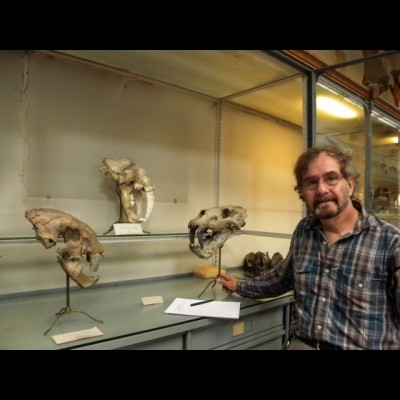 Mark at the Natural History Museum in Paris