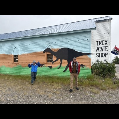 Rock Shop where Horner saw the embryo fossils