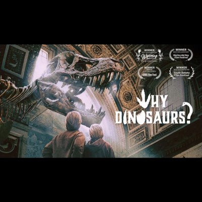 The opening title card of the Why Dinosaurs film
