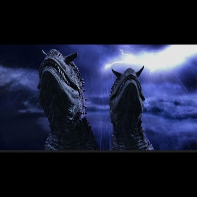 Disney's Carnotaurus pair