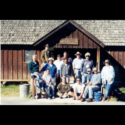 A photo of the 2001 gang that found Jane (Scott in the back).