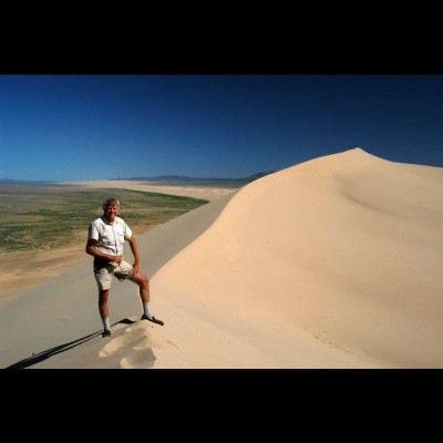 At the Hongorin Els in Mongolia. Photo by Eva Koppelhus, 2012.