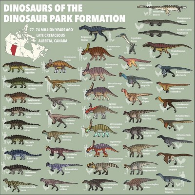 The incredible dinosaur diversity of the Dinosaur Park Formation